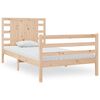 vidaXL Bed Frame without Mattress 90x190 cm Single Solid Wood Pine