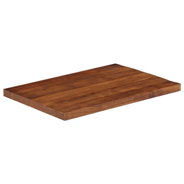vidaXL Table Top 70x60x3.8 cm Rectangular Solid Wood Reclaimed