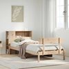 vidaXL Bookcase Bed without Mattress 90x200 cm Solid Wood Pine
