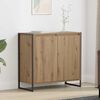 vidaXL Side Cabinet Artisian Oak 79 x 36 x 75 cm Engineered Wood