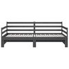 vidaXL Pull-out Day Bed without Mattress Grey 2x(80x200)cm