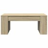 vidaXL Coffee Table Sonoma Oak 102x55x42 cm Engineered Wood