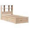 vidaXL Bed Frame without Mattress 90x200 cm Solid Wood Pine