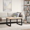 vidaXL Coffee Table Legs O-Frame 80x70x43 cm Steel