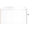 vidaXL Wall-mounted Bedside Cabinets 2 pcs High Gloss White 35x35x20 cm