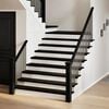 vidaXL Stair Treads 16 pcs Dark Brown 120x30x2 cm Solid Wood Oak