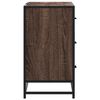 vidaXL Bathroom Sink Cabinet Brown Oak 80x33x60 cm Engineered Wood