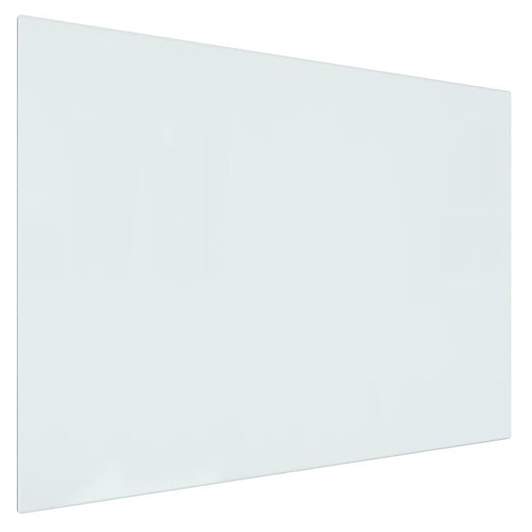 vidaXL Fireplace Glass Plate Rectangular 80x60 cm