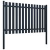 vidaXL Fence Panel Anthracite 178x100 cm Powder-coated Steel