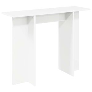 vidaXL Console Table White 100 x 30 x 75 cm Engineered Wood