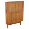 vidaXL Folding Garden Table 90x90x75 cm Solid Wood Acacia