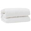 vidaXL Duvet with Pillows with Pillow 3 pcs White Microfiber