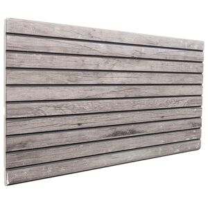 vidaXL Wall Panels 5 pcs 100 x 50 cm Grey EPS Foam