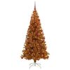 vidaXL Christmas Tree with 300 LEDs with Stand Gold 180 cm PET