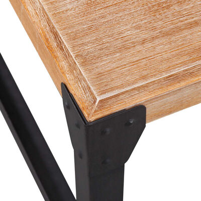 vidaXL Coffee Table Solid Acacia Wood 100x60x45 cm