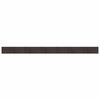 vidaXL Rug Rectangular Dark Brown70x1000 cm Bamboo