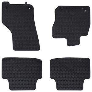 vidaXL Car Mat 4 pcs Black suitable for LEON eTSI MHEV 2020- Rubber