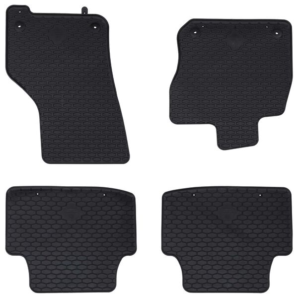 vidaXL Car Mat 4 pcs Black suitable for LEON eTSI MHEV 2020- Rubber