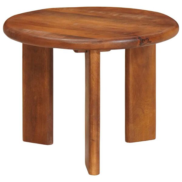 vidaXL Nesting Tables 2 pcs Honey Brown Solid Mango Wood