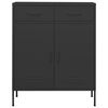vidaXL Storage Cabinet Anthracite 80x35x101.5 cm Steel