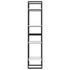 vidaXL 4-Tier Book Cabinet White 40x30x140 cm Engineered Wood