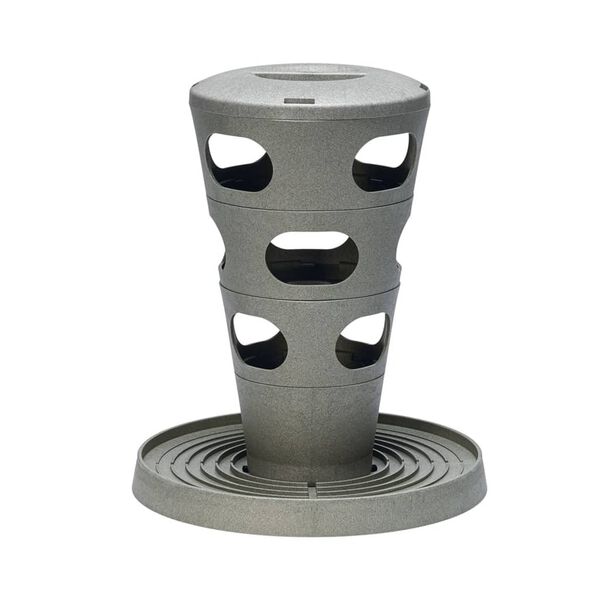 Beeztees Chicken Feeding Tower 30x30x36 cm Grey