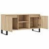 vidaXL TV Cabinet Sonoma Oak 104x35x50 cm Engineered Wood