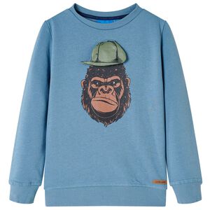 vidaXL Kids' Sweatshirt Medium Blue 92