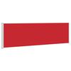 vidaXL Patio Retractable Side Awning 180x600 cm Red
