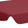 vidaXL Replacement Canopy for Garden Swing Wine Red 150/130x105/70 cm