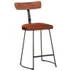 vidaXL Bar Stools 2 pcs 49x43x79 cm Solid Wood Mango