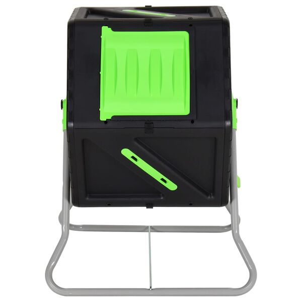 vidaXL Tumbling Composter 60x58x74 cm 105 L Polypropylene