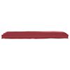 vidaXL Pallet Cushion Set 2 pcs Wine Red 150 x 40 x 8 cm Oxford Fbric