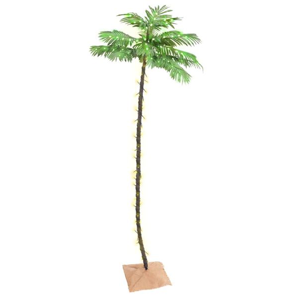 vidaXL LED Palm Tree Warm White 192 LEDs 300 cm