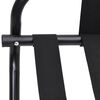 vidaXL Luggage Rack with Backrest Black 56x39x52 cm