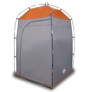 vidaXL Shower Tent Grey Waterproof