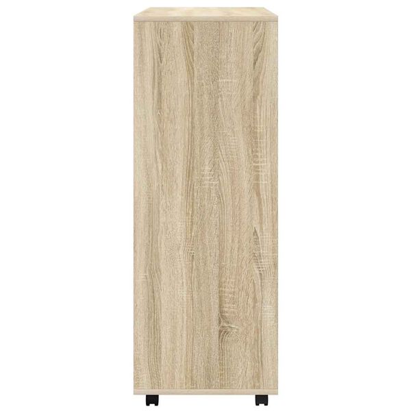 vidaXL Wardrobe Sonoma Oak 80x40x110 cm Engineered Wood