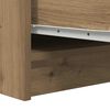 vidaXL Sideboard Artisan Oak 29.5x34x76 cm Engineered Wood