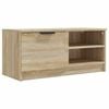 vidaXL TV Cabinet Sonoma Oak 80x35x36,5 cm Engineered Wood