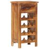 vidaXL Wine Cabinet 40x30x80 cm Solid Acacia Wood