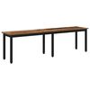 vidaXL Bench Old Wood 160 x 35 x 45 cm Engineered Wood