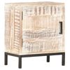 vidaXL Bedside Cabinet 40x30x50 cm Solid Acacia Wood
