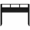 vidaXL Console Table Black oak 105 x 30 x 80 cm Engineered wood
