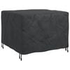 vidaXL Outdoor Furniture Cover Black 100 x 100 x 70 cm 600D