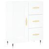 vidaXL Highboard White 69.5x34x180 cm Engineered Wood