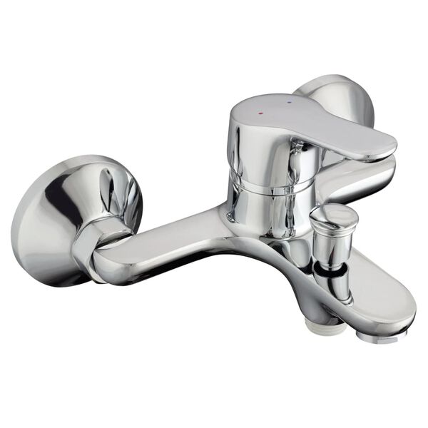 SCH&Uuml;TTE Bath Shower Mixer Tap VICO Chrome 105 mm