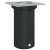 vidaXL Outdoor Ground Light Square Black 10.5x10.5cm Die-cast Aluminium