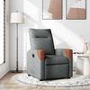 vidaXL Recliner Chair Reclining Dark Grey 69 x 86 x 100 cm Fabric