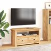 vidaXL Corner TV Cabinet 93x49x49 cm Solid Pine Panama Range