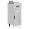 vidaXL Kitchen Base Cabinet&nbsp;Porto Grey Sonoma Engineered Wood